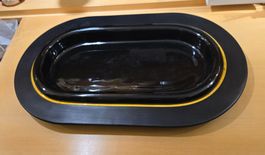 Original SICART Keramik Platte Italienisches Design der 1970