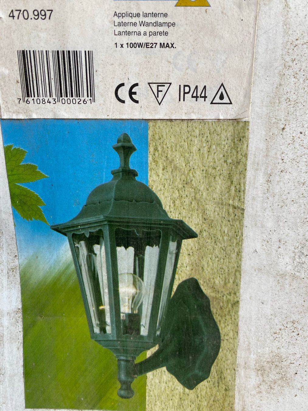 Lampen: Aussenlampe Rustico – Neu (gemäss Beschreibung) aus Bertschikon von hilti208