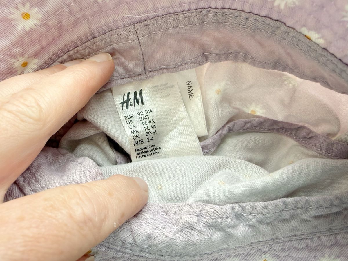 H&M Altro abbigliamento per bambina: Mädchen Sonnenhut, Gr. 92-104 – Usato da Eggenwil venduto da Lissi82 1