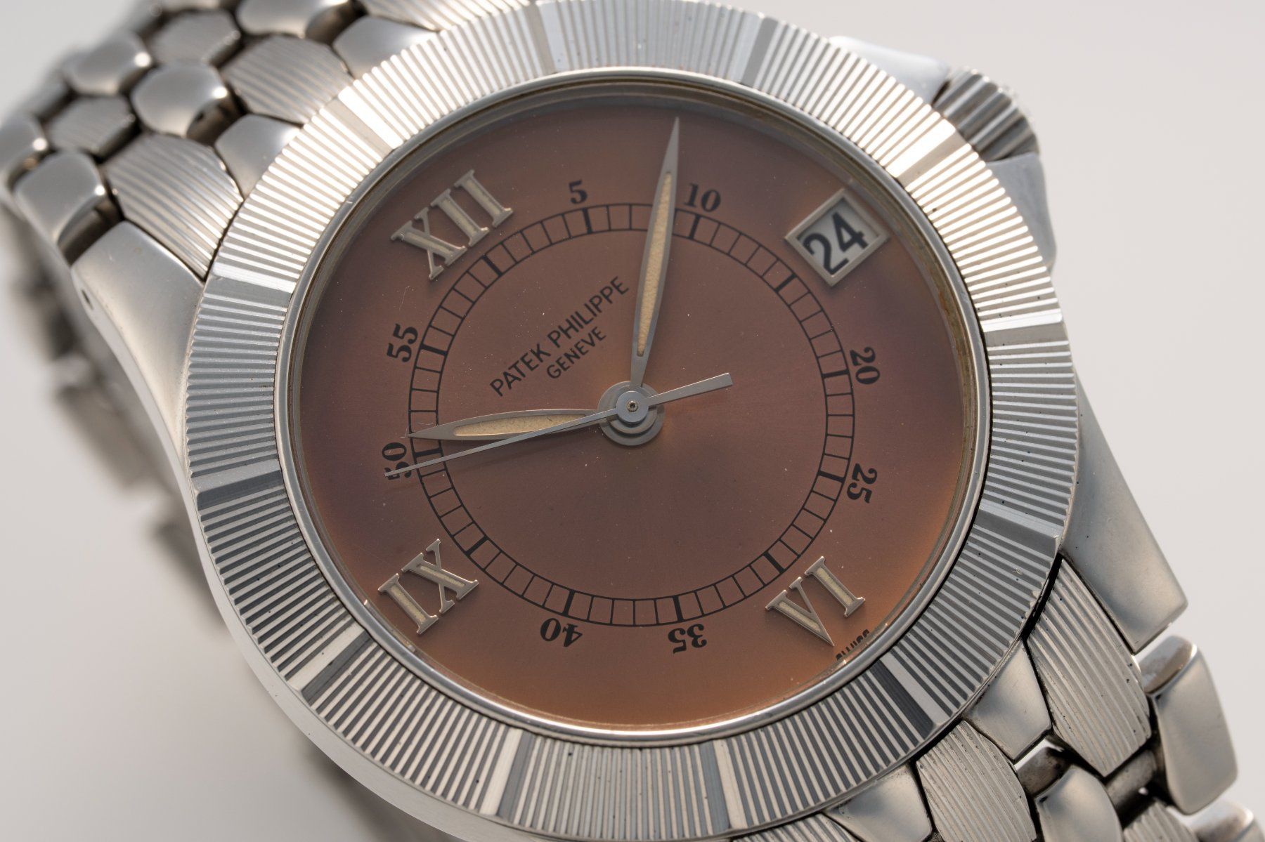 Patek Philippe Orologi: Neptune "Smoked Salmon" Dial – Usato da Zürich venduto da DirectSalesZurich 1