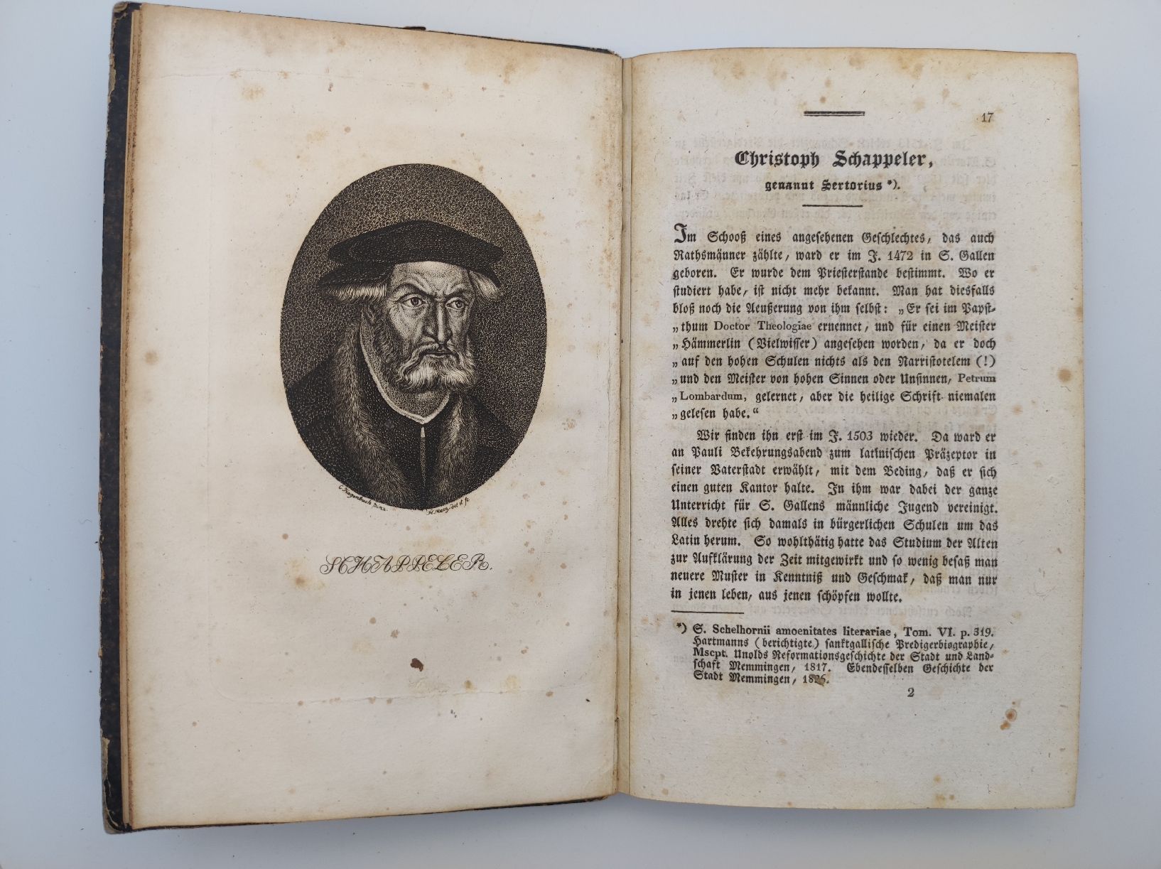 Bücher: HELVETIENS BERÜHMTE MÄNNER - 1833  – Gebraucht aus Goldach von Gaip