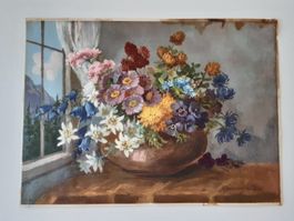 Olga Derendinger Ölgemälde -Tableau Olga DERENDINGER-ROUX