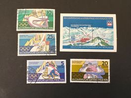 DDR Olympia Winter Innsbruck 1976 gest.  (2119)