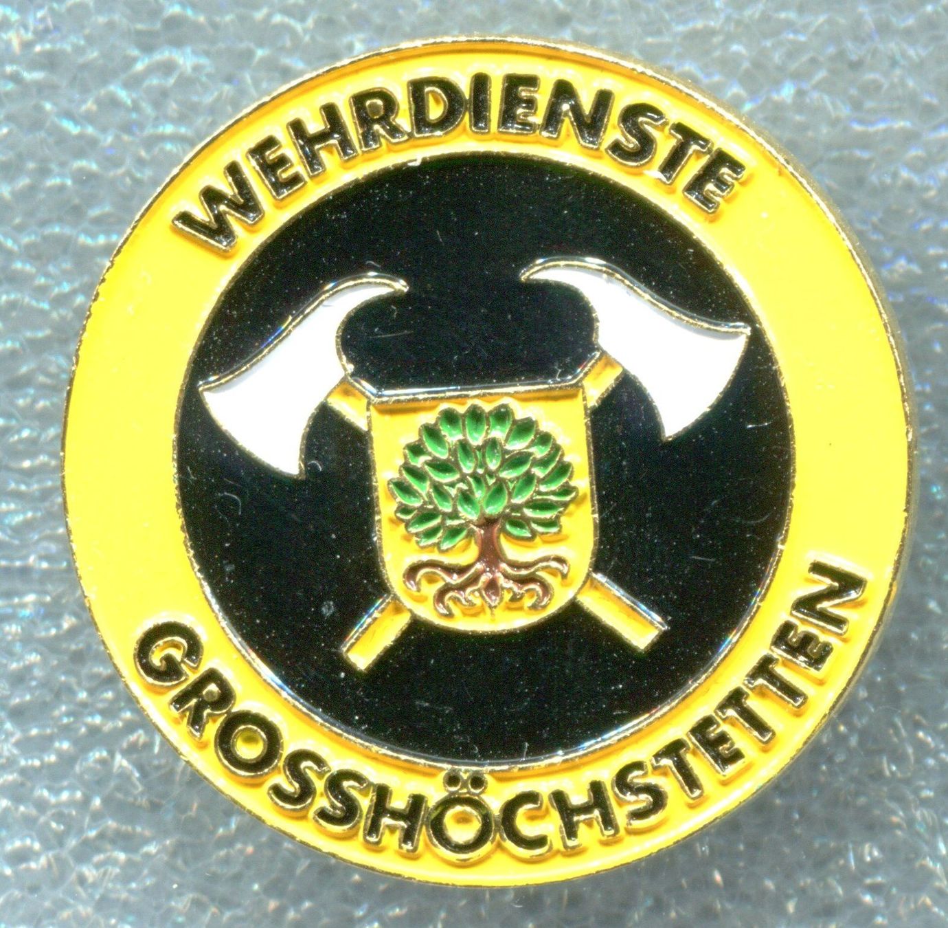Plaketten & Abzeichen: Wehrdienste  GROSSHÖCHSTETTEN – Gebraucht aus Winterthur von Sammleroase