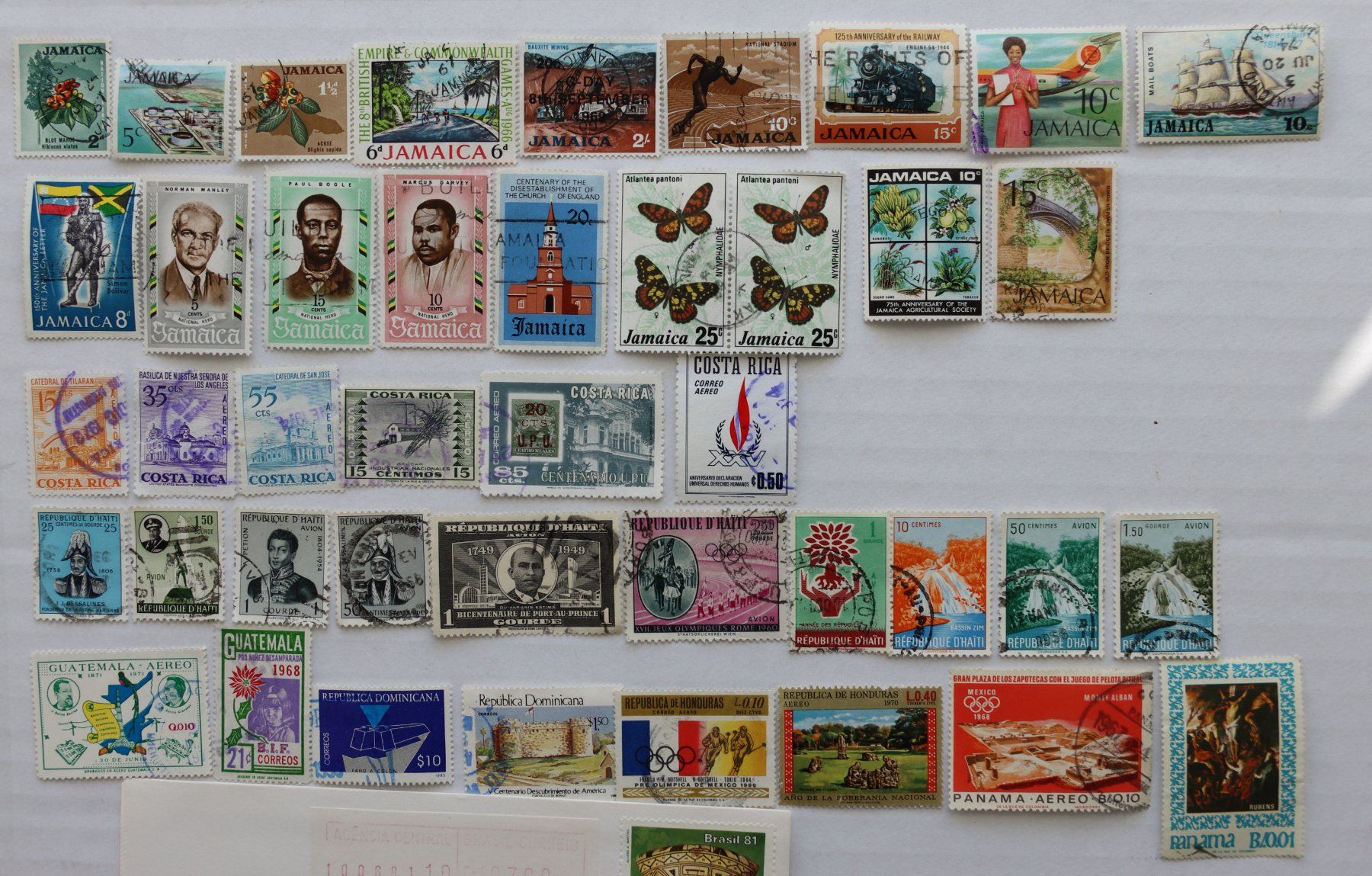 Tutti i francobolli: Briefmarken Süd Amerika – Usato da Oberentfelden venduto da lakipul 1