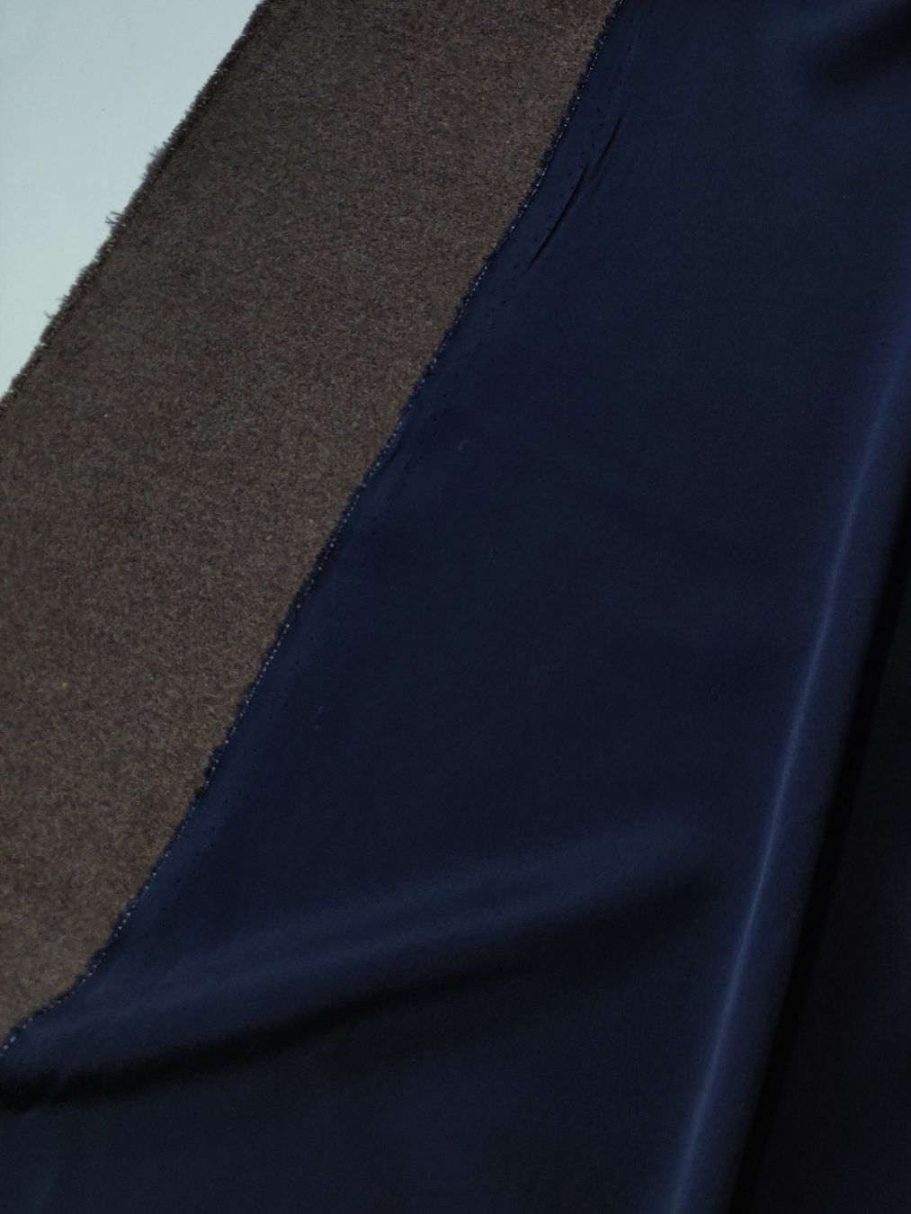 Stoffe: Anzug Stoff Baumwolle Flanell Elastan  2.1x1.50m marrone mel – Neu (gemäss Beschreibung) aus Lufingen von Voyager7 8