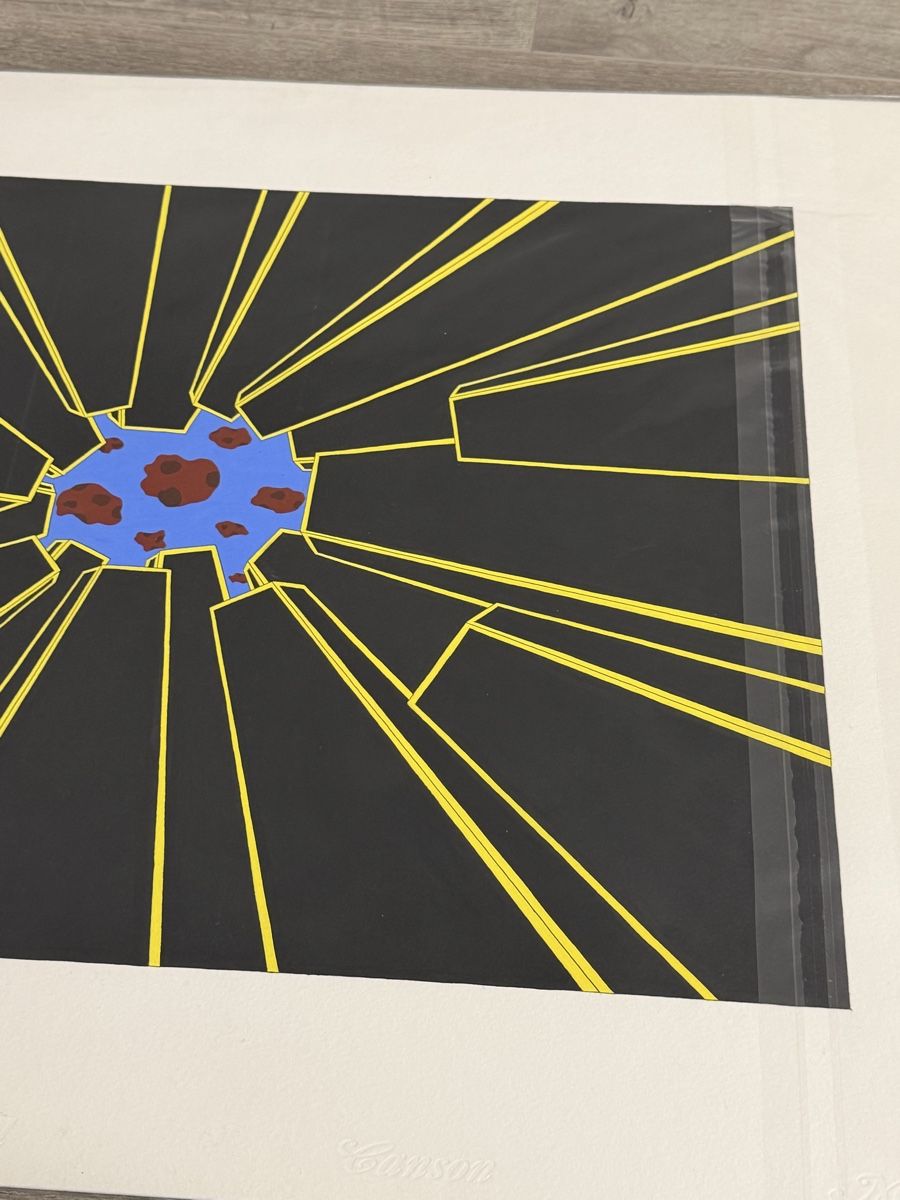 Poster & Bilder: Originalblatt, ungerahmt! – Gebraucht aus Gunten von starfish3 1