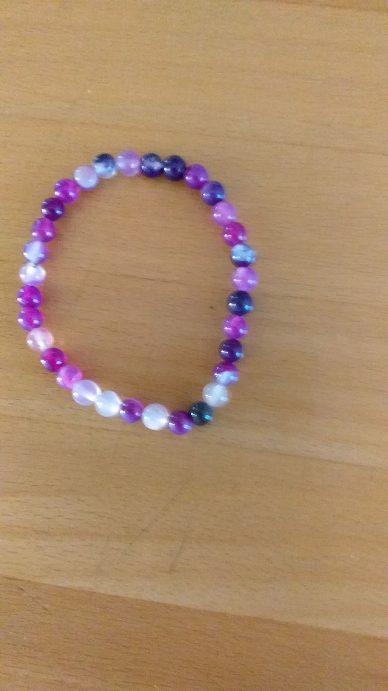 Bracciali & Braccialetti: Armband Achat – Nuovo e nell'imballaggio originale da Wünnewil venduto da 04Blume