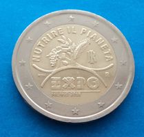 Italien: 2 Euro EXPO 2015, Mailand, SS.