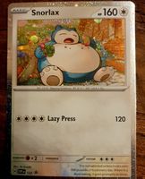 Pokemon Sonderkarte Snorlax Holo Promo 122  - Top Zustand! ✨