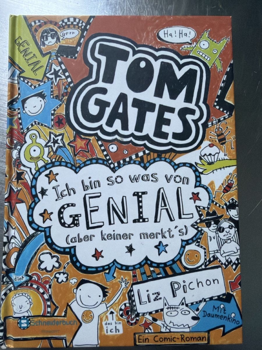 Libri: Tom Gates Ich bin so was von genial Comic-Roman – Usato da Sissach venduto da mck-22