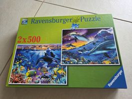 Ravensburger Puzzle 2x 500 Teile