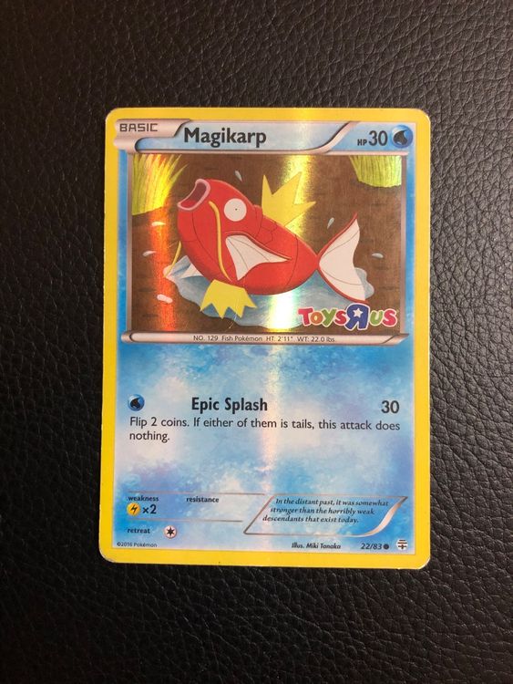 Generations -Promo Toys R US Magikarp Holo 22/83 Ab 1 (Gebraucht) in ...