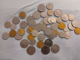 Lot de pièces de monnaie italiennes variées - aubaine ! 
