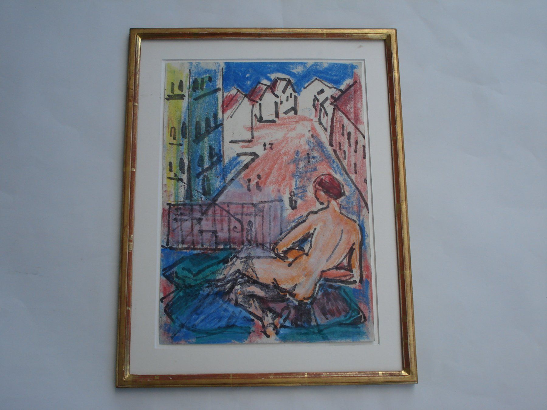 Dipinti: Expressionistischer Akt – Usato da Basel venduto da art.basel 3