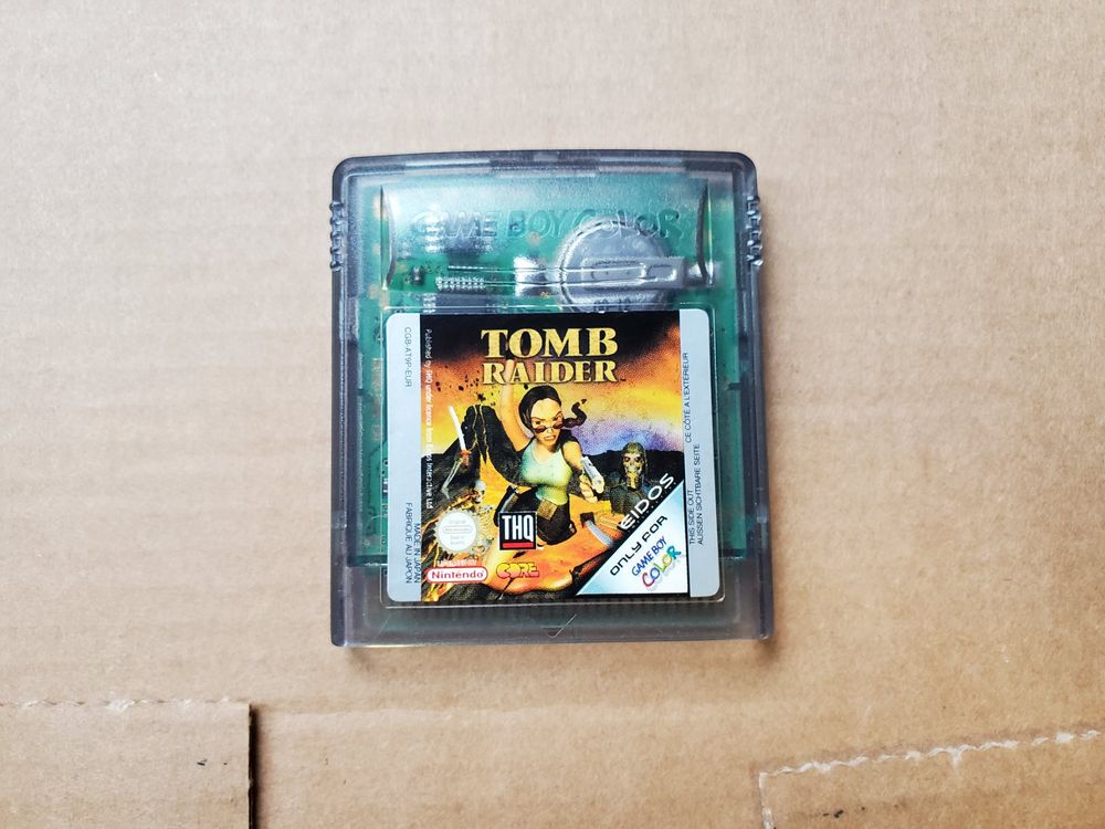 Tomb Raider Gameboy Color 