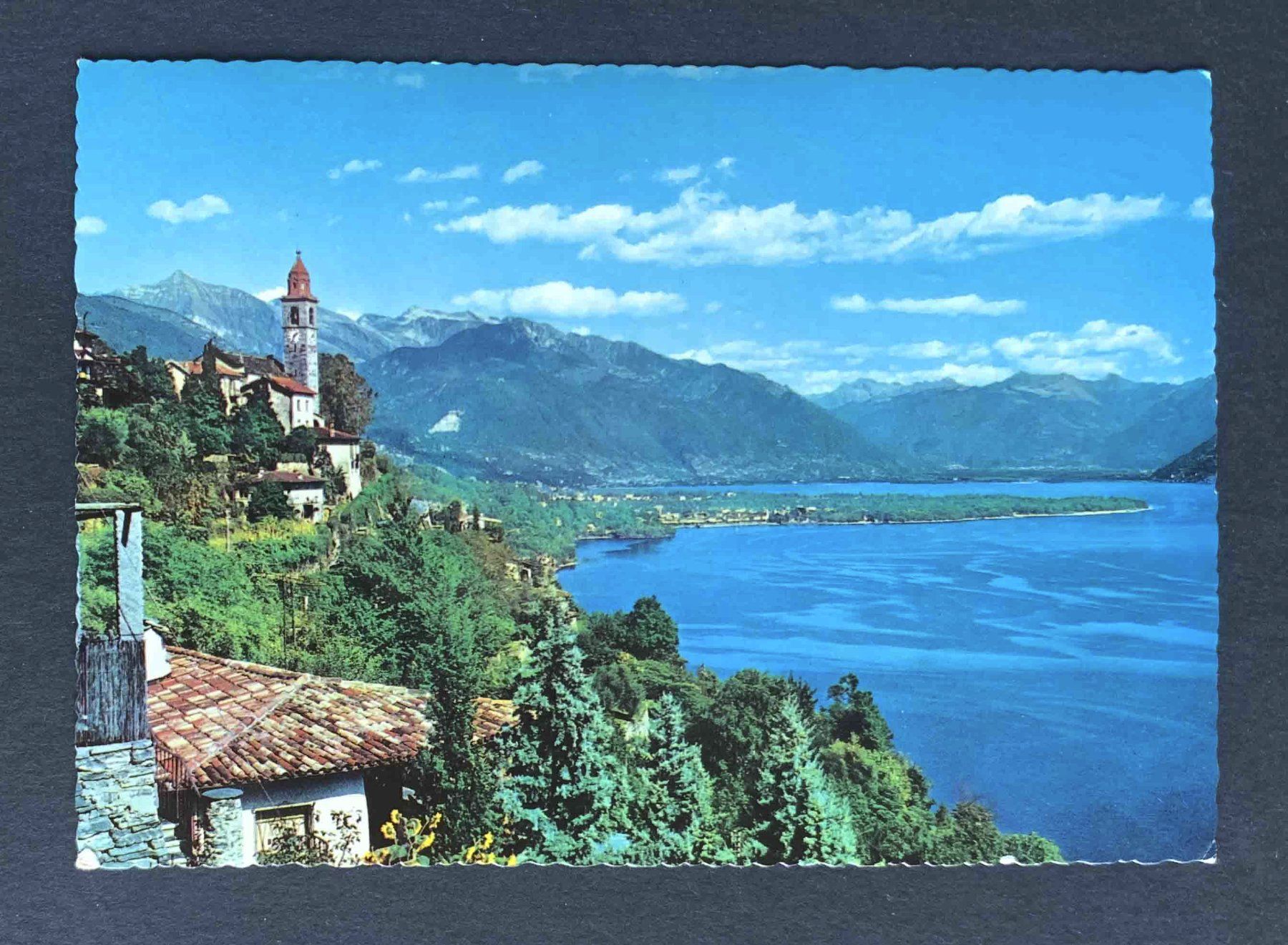Cartoline postali: AK RONCO S ASCONA – Usato da Goldau venduto da artelier1