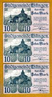 Germany noten 3 stück UNC