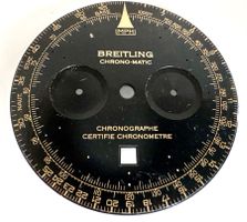 BREITLING - CADRAN BREITLING CHRONO-MATIC 32.5mm EN BON ÉTAT