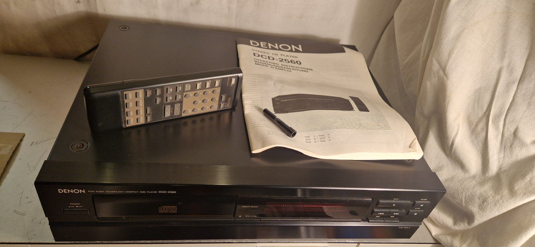 Denon Lettore multimediale & Streamer: Denon DCD-2560 High-End CD Player mit FB. – Usato da Zürich venduto da Lina049 1