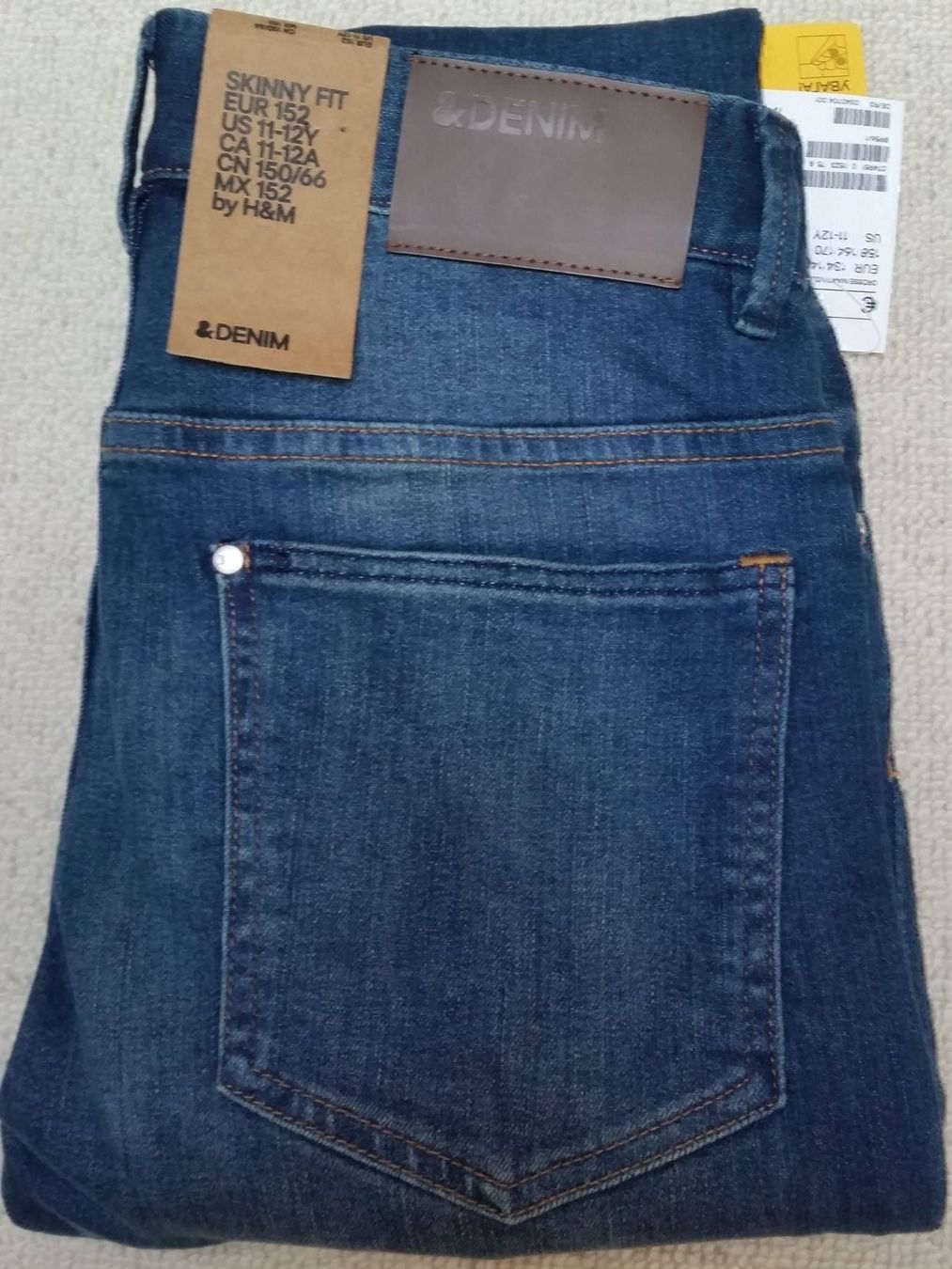 H&M Pantaloni: FABRIKNEU: H&M Denim Jeans, Gr. 152 – Nuovo e nell'imballaggio originale da Winterthur venduto da Mick77 3