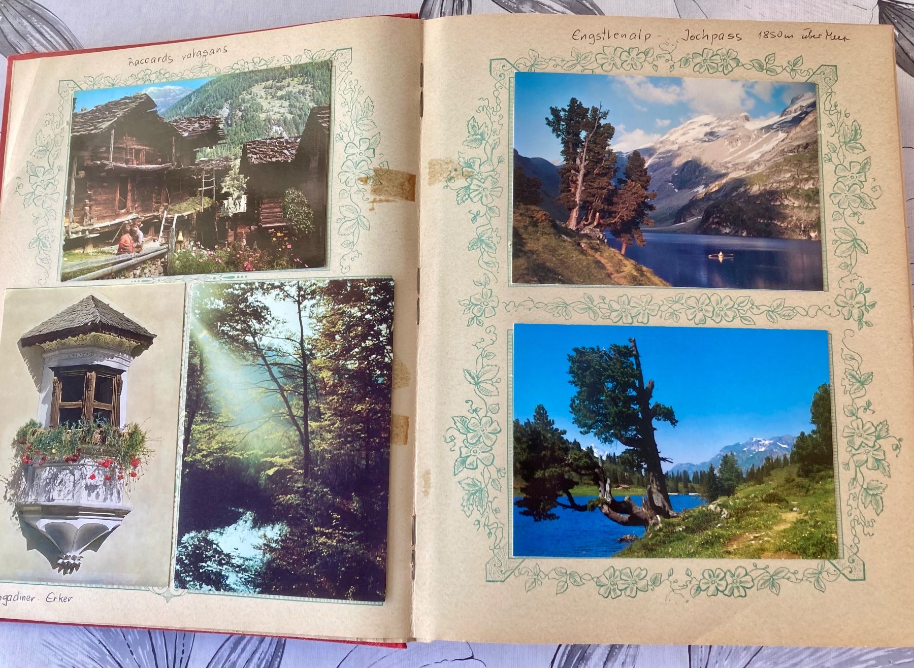 Albums: Ansichtskarten-Album mit div. Karten, – D'occasion à Rüegsauschachen par Andyalfredo 4