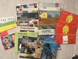 LP Sammlung Klassische Musik: Strauss, Chopin, Schubert etc