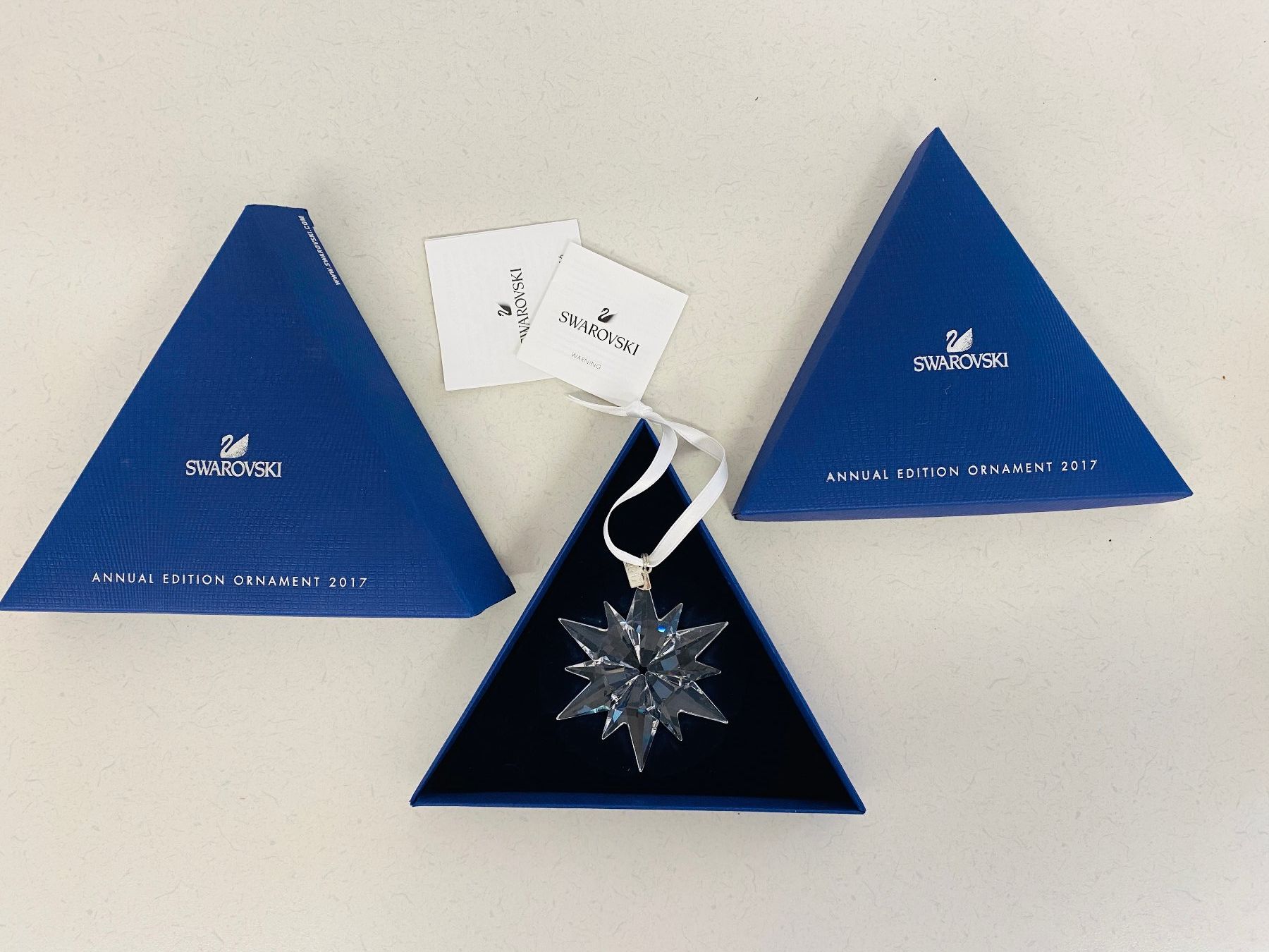Swarovski Tutte le decorazioni: SWAROVSKI Annual Edition Ornament 2017, OVP – Nuovo (secondo la descrizione) da Niederhelfenschwil venduto da Chleeblatt1938 1