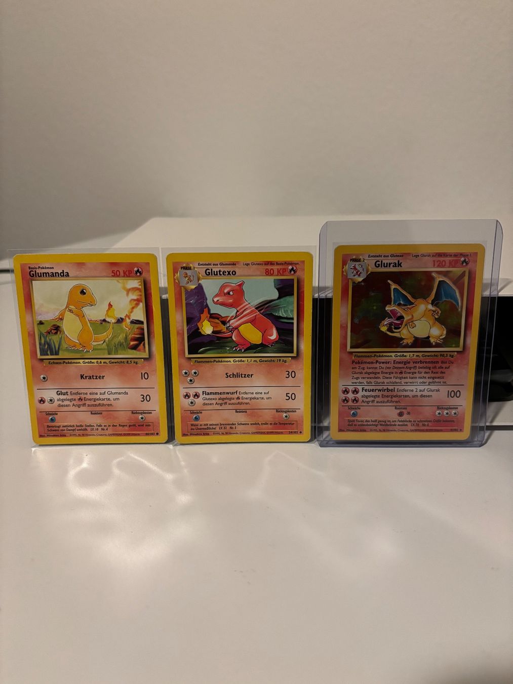 Cartoline: charizard/glurak/dracaufeu base set pokemon card – Usato da Bern venduto da Tihawk 4