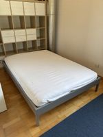 Bett 140x200 cm mit Lattenrost, Matratze
