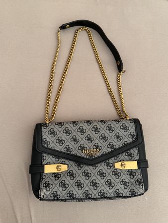 Borsa Guess colore grigio/nero con tracolla