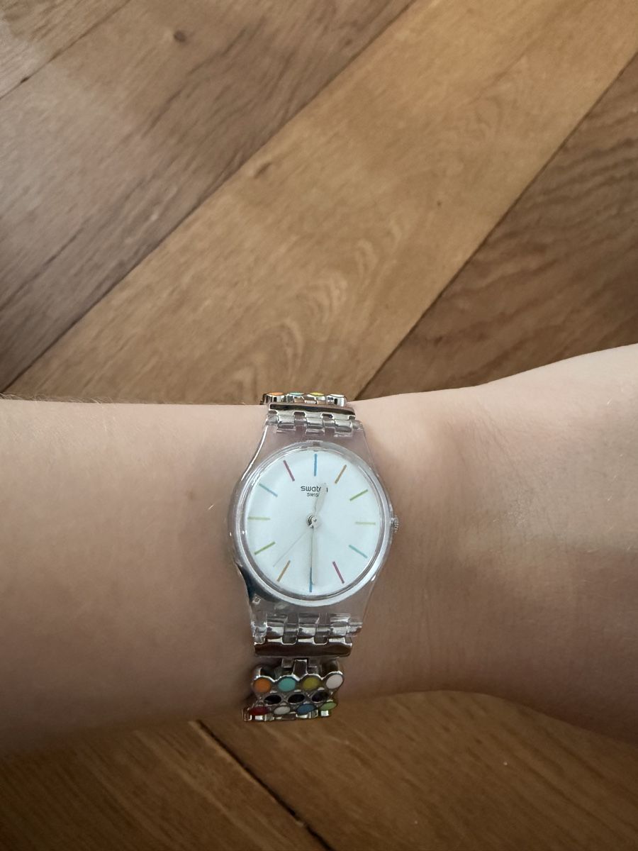 Swatch Orologi: Swatch Uhr Damen farbig – Usato da Zürich venduto da chi_9dfb 1
