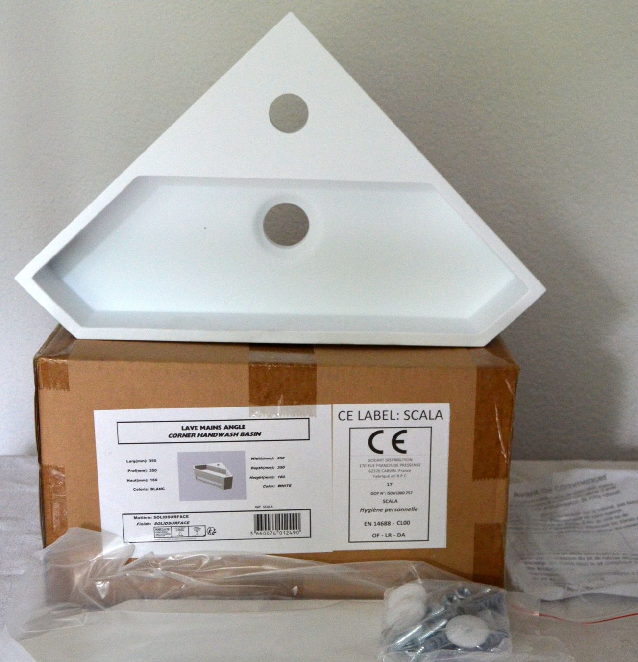 Lavabi & lavandini: Eckwaschbecken / Lave-mains angle – Nuovo (secondo la descrizione) da Collonges venduto da arashee 1