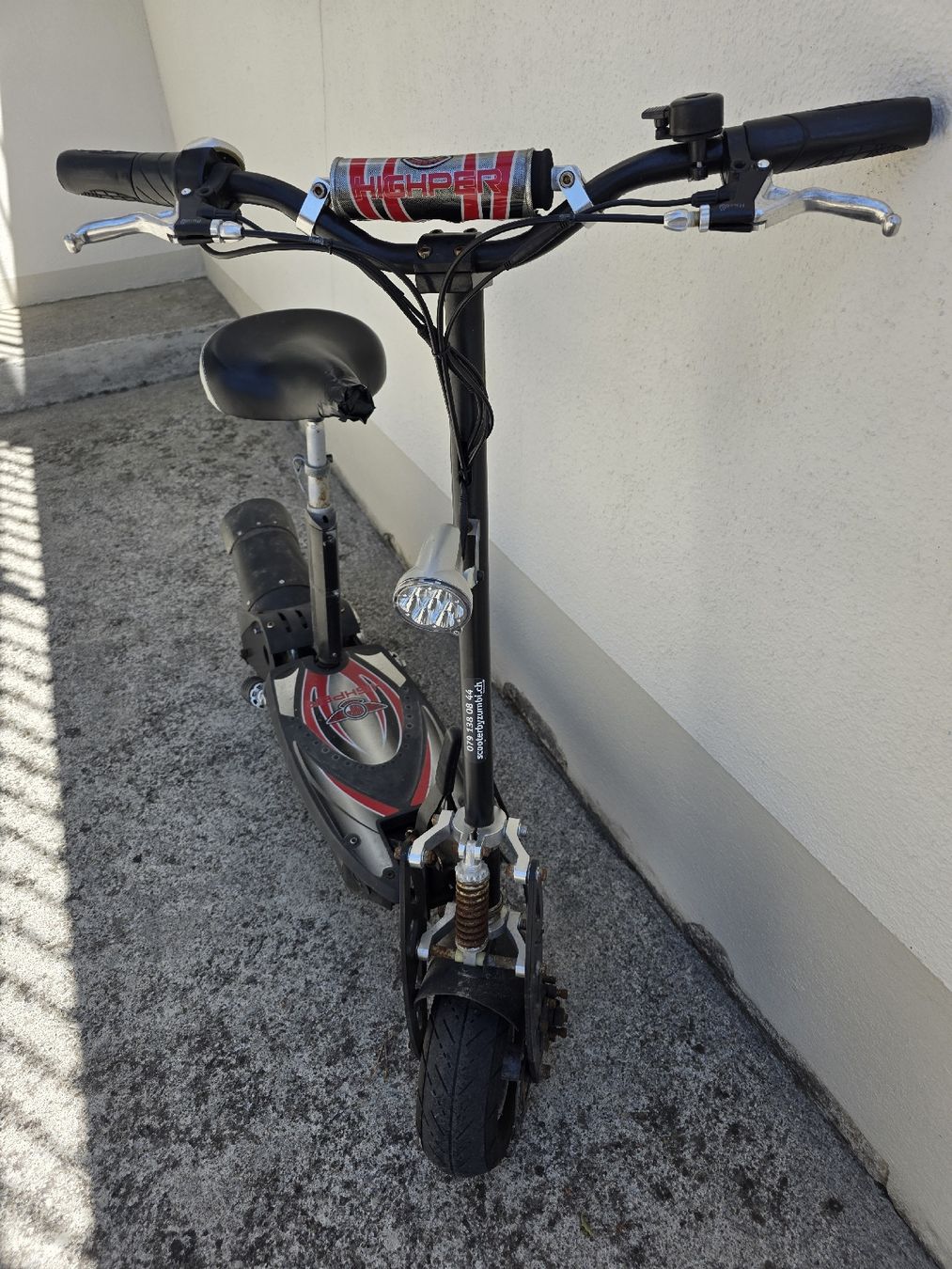 Scooters: Elektroroller mit Sitz gebraucht – Gebraucht aus Reiden von pavlo41 5