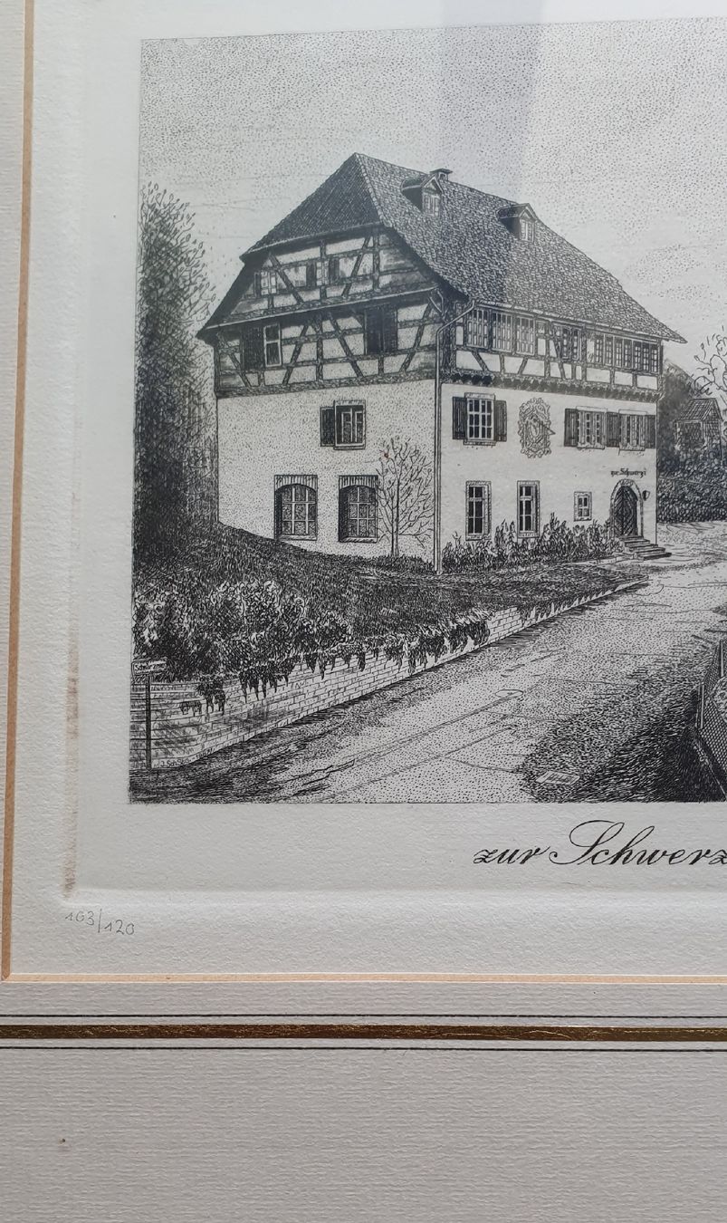 Incisioni: Bild - Weinfelden, zur Schwerzi – Usato da Kreuzlingen venduto da Rschweiz1 2
