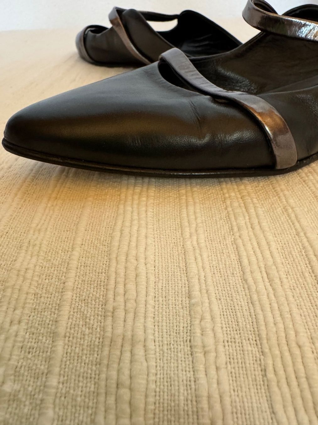 Scarpe da donna: Elegante Lederpantoletten von Caligula – Nuovo (secondo la descrizione) da Stäfa venduto da Mofi8712 2