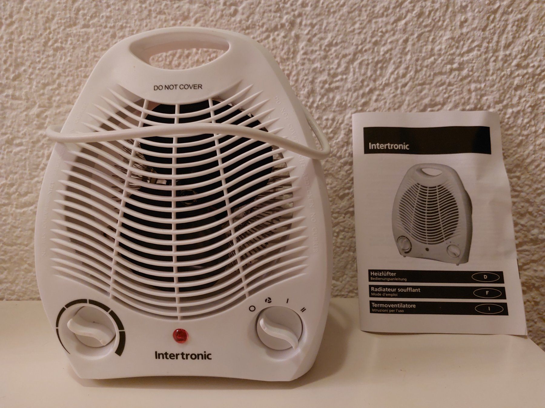 Radiatori: Intertronic Heizlüfter und Ventilator in einem – Usato da Horgen venduto da Angel0010