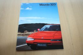 Mazda 323 Prospekt 3/1992 Französisch