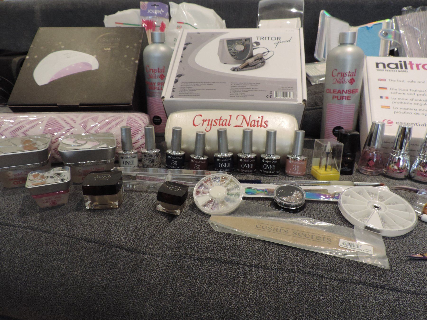 Unghie finte: Nail Starter Set mit Viel Zubehör – Nuovo e nell'imballaggio originale da Gommiswald venduto da Malediven2025 2