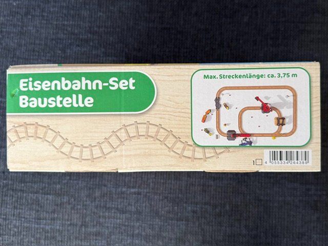 Giocattoli: Playtive Eisenbahn-Set - Baustelle, 68 Teile – Usato da Lostorf venduto da Nick1258 4