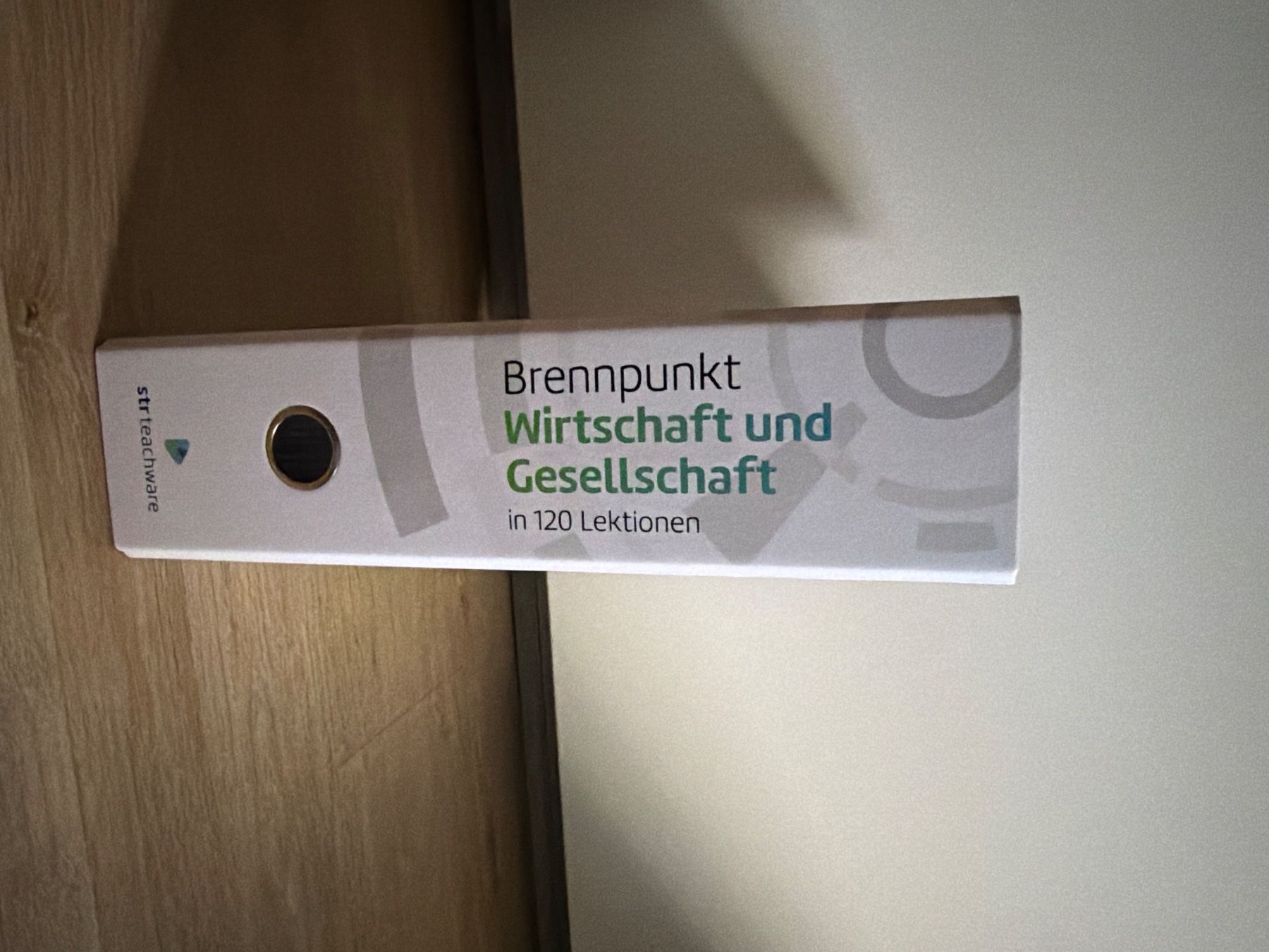 Raccoglitori: Berufsmatura Wirtschaft und Gesellschaft Ordner – Usato da Steinhausen venduto da ols_gmv7 1