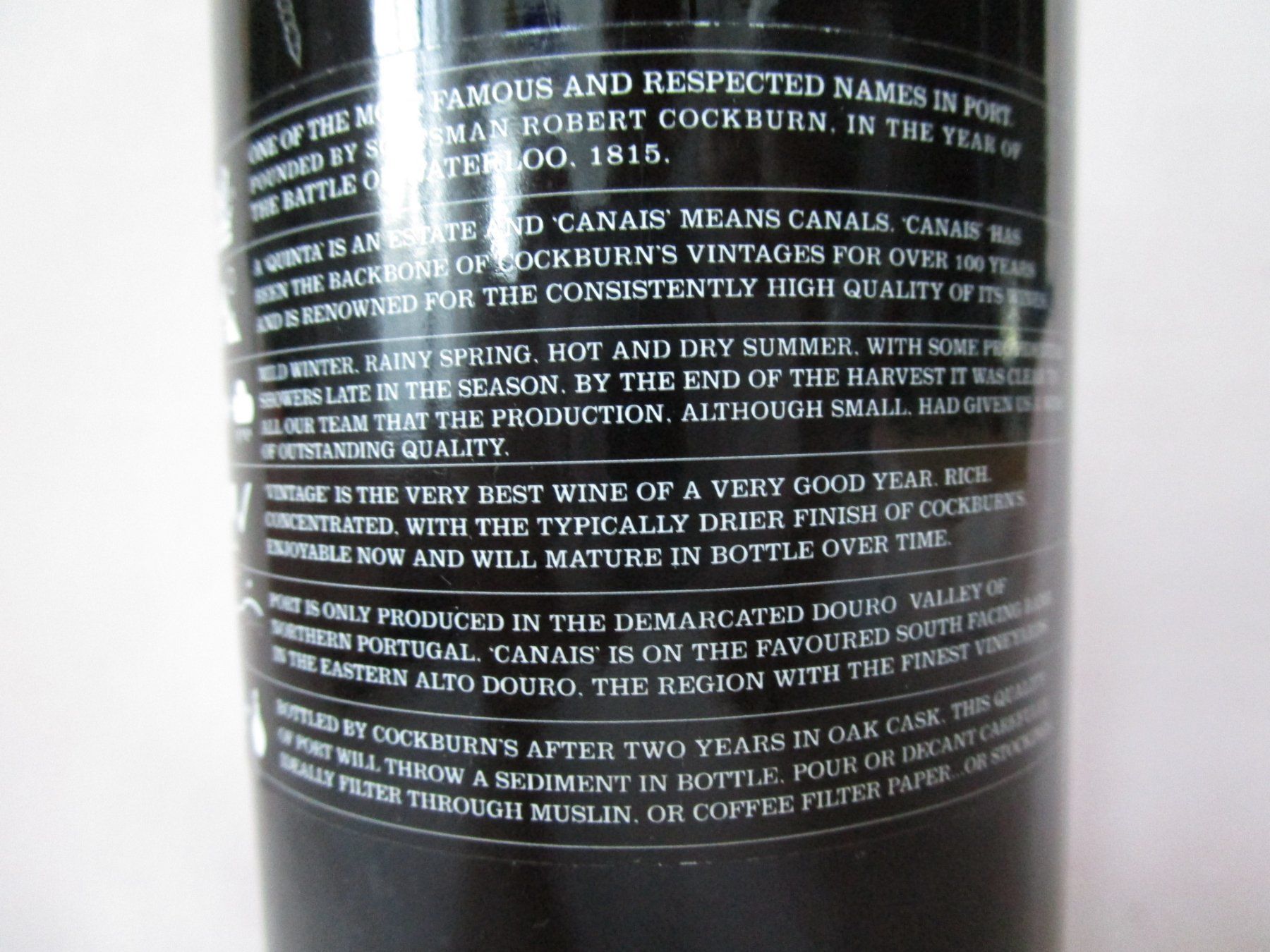 Vino: 2000 Quinta dos Canais Vintage Port – Nuovo (secondo la descrizione) da Eschenbach SG venduto da brocovin 2