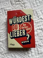 "Wuerdest du lieber...?" Kartenspiel - Lustiger Zeitvertreib