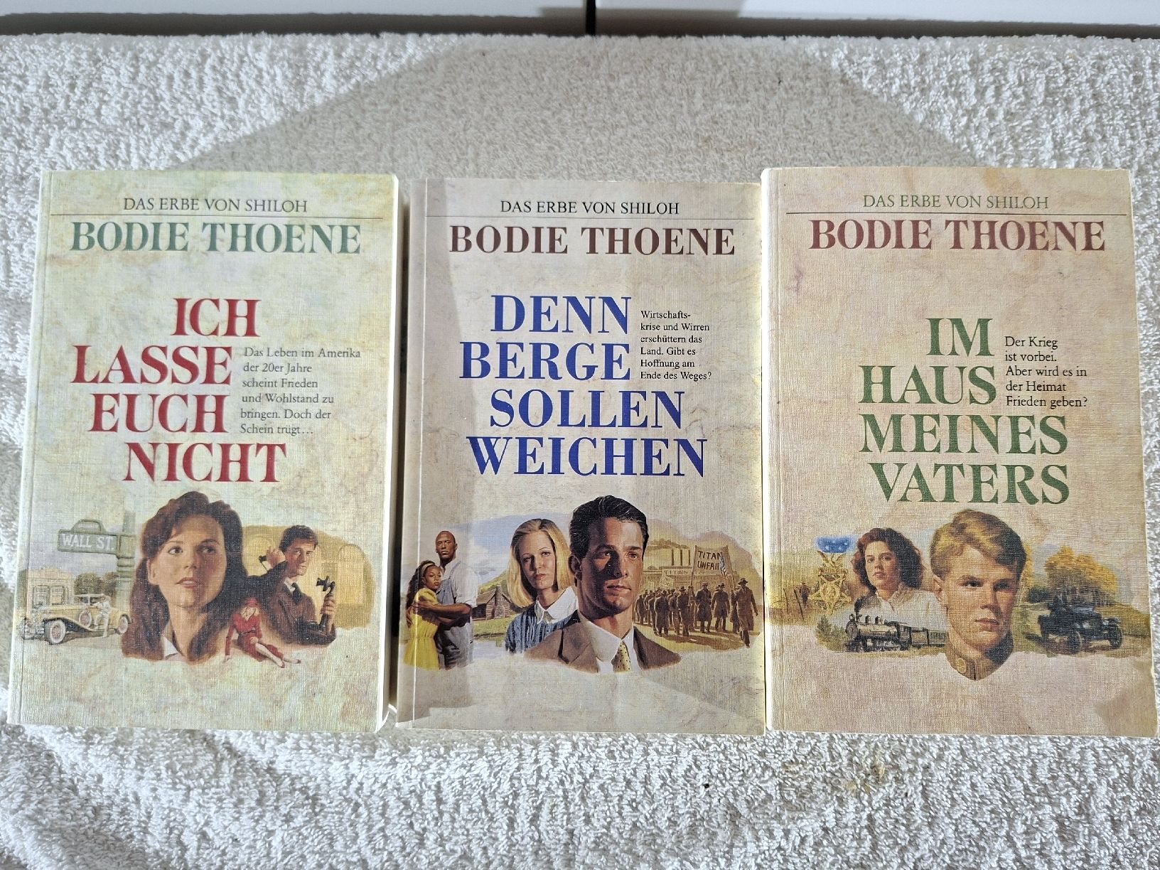 Libri: Bodie Thoene, Das Erbe von Silo, 3 Bücher – Usato da Grindelwald venduto da carro5