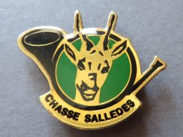 PIN, JAGDHORN REHBOCK, CHASSE SALLEDES