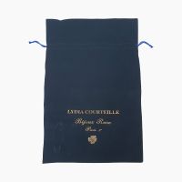 LYDIA COURTEILLE Samtbeutel gross
