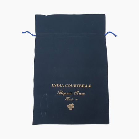 LYDIA COURTEILLE Samtbeutel gross