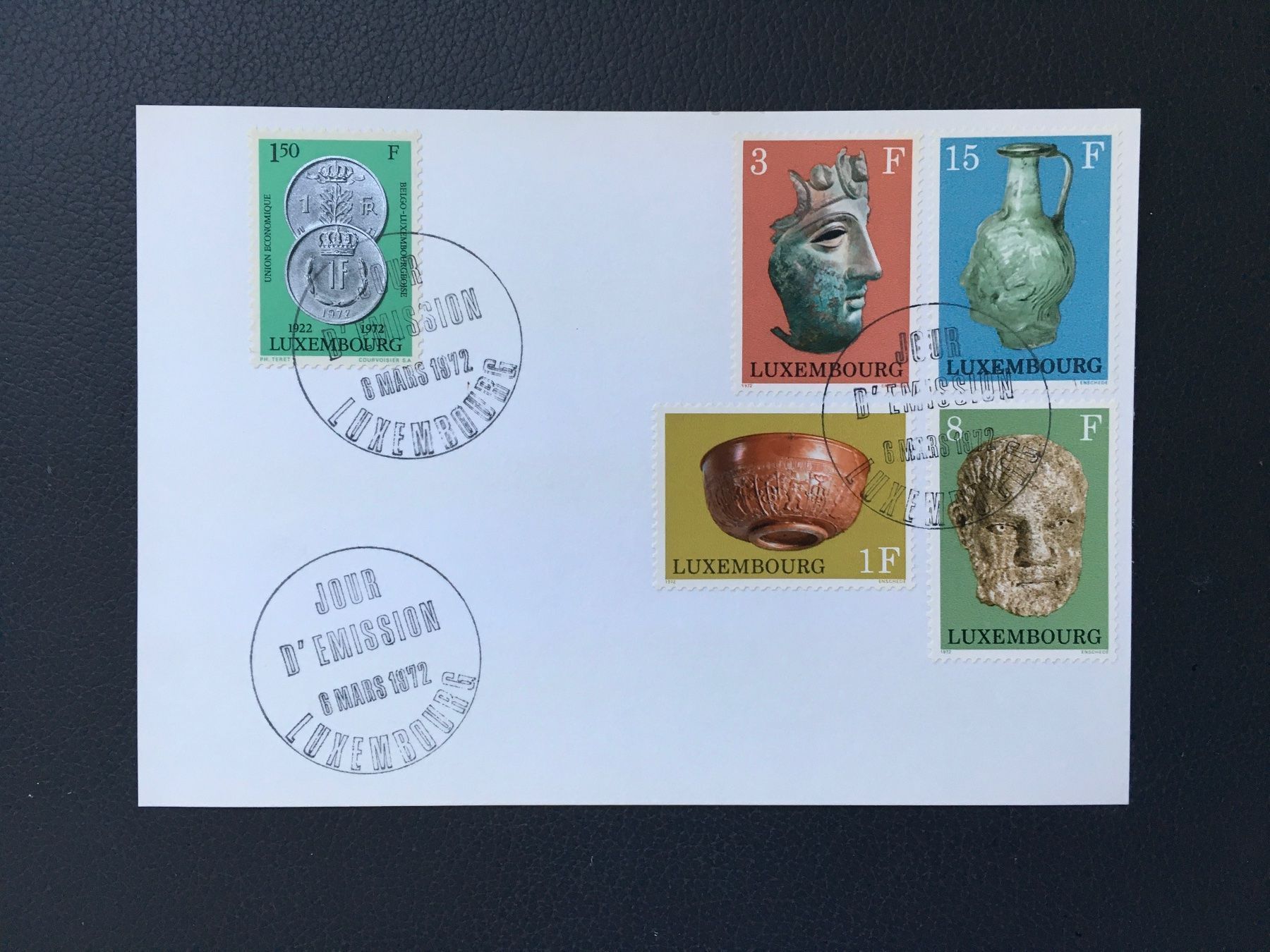 Tutti i francobolli: Briefmarken Luxembourg 1972 – Usato da Freienwil venduto da Hubi030