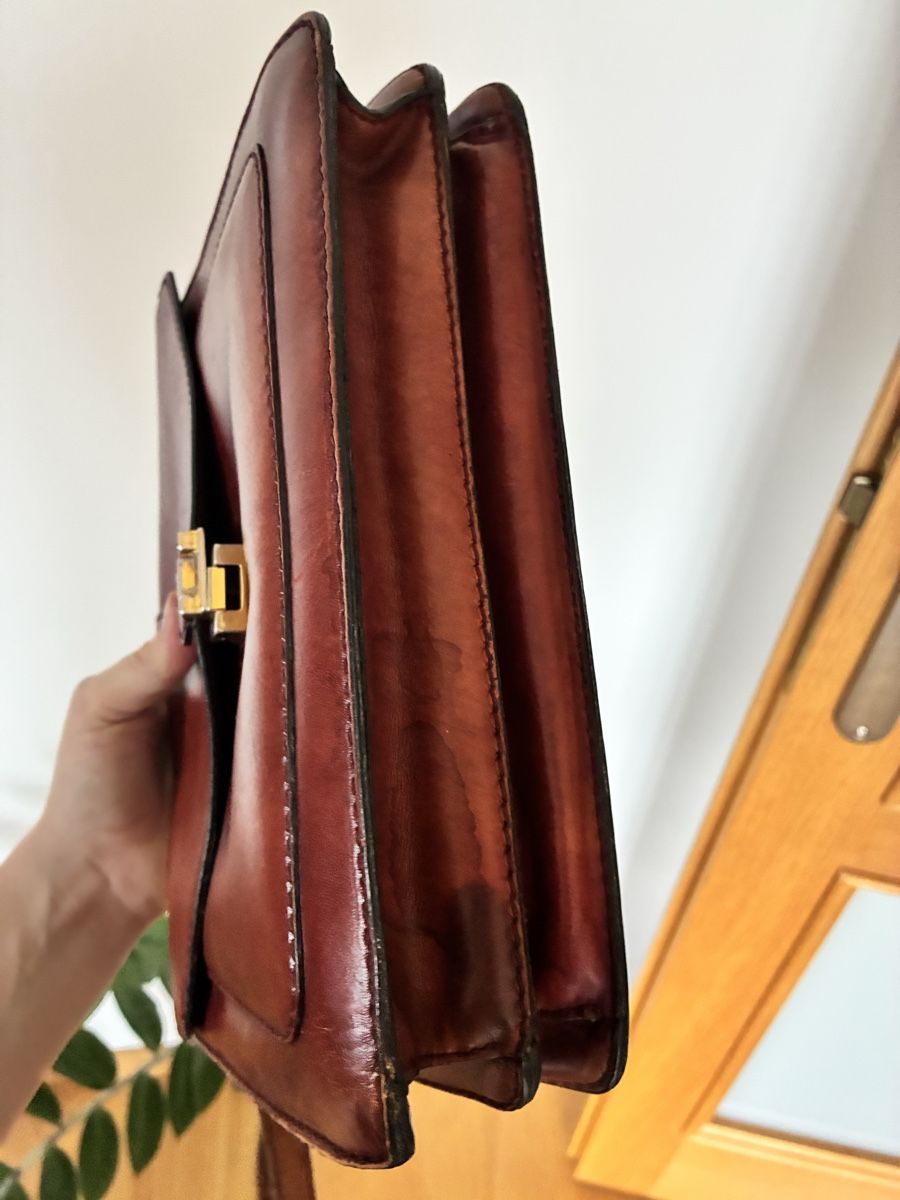 Borse da donna: Vintage Leather Bag - Stylish – Usato da Untersiggenthal venduto da mic_ksv9 6