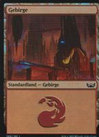 MTG Magic The Gathering De SNC BASIC LANDS 268 FOIL Gebirge